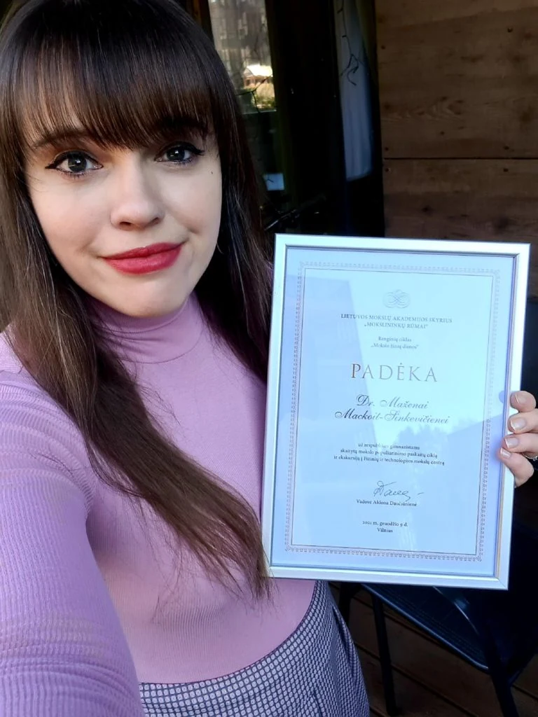 Dr. Mažena Mokslininkų Rūmuose
