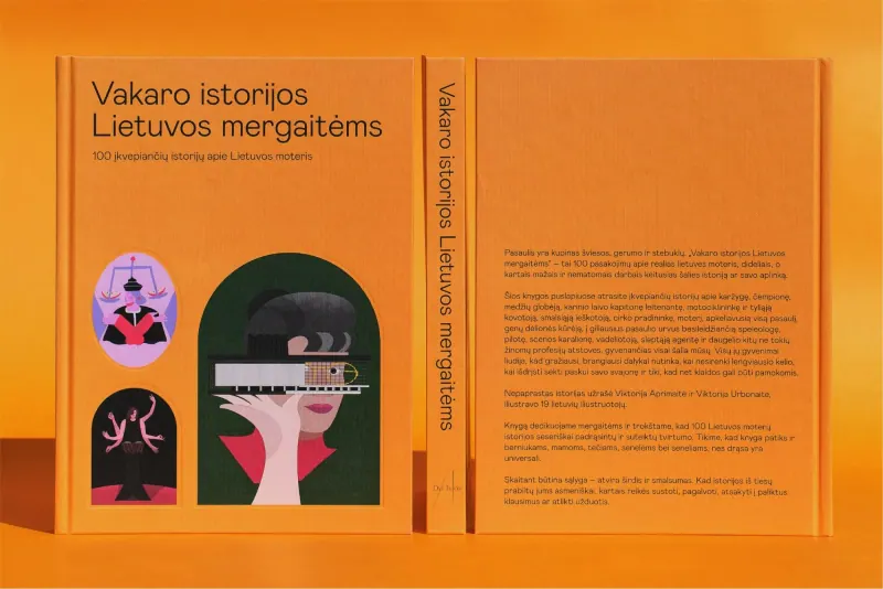 Knyga „Vakaro istorijos Lietuvos mergaitėms“